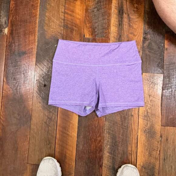 FLEO Apex Contour Mid Rise Workout Shorts Women’s Amethyst Orchid Size Large - Picture 5 of 8